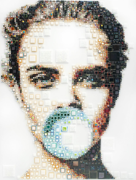 Cara Bubble | Glass Mosaic | 140x105cm | Isabelle Scheltjens