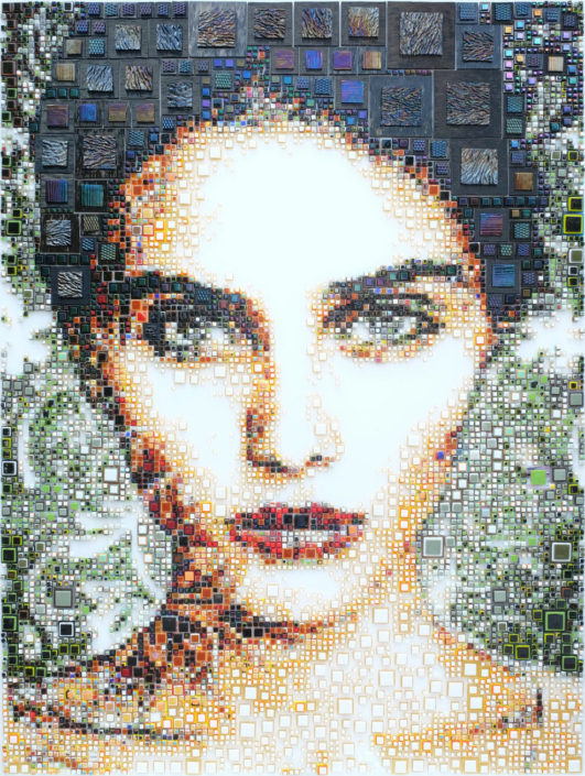 Carsi | Glass Mosaic | 152x114cm | Isabelle Scheltjens