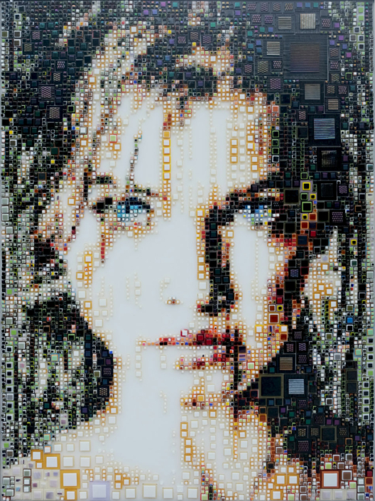Dreamgiver | Glass Mosaic | 133x101cm | Isabelle Scheltjens