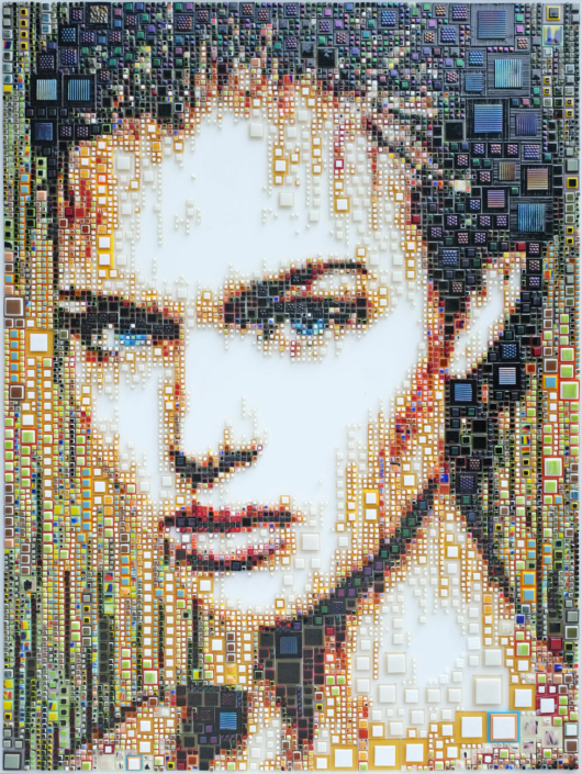 Jazline | Glass Mosaic | 133x101cm | Isabelle Scheltjens