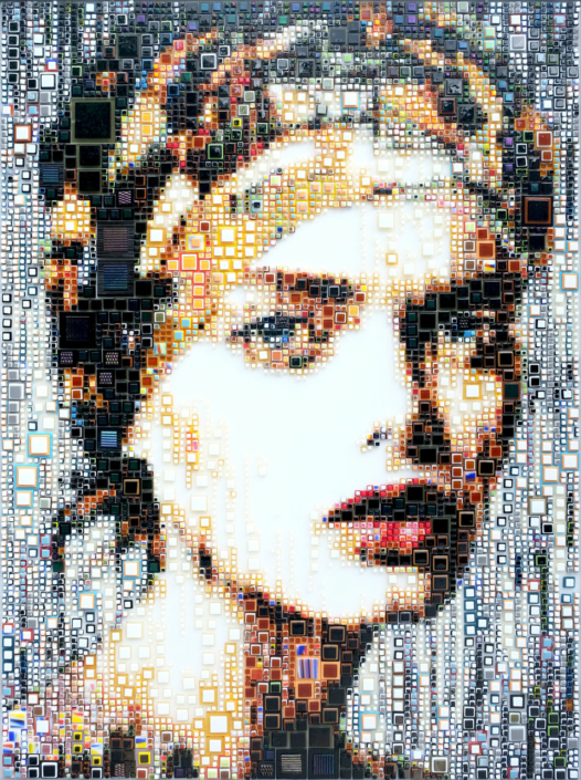 Serendipity| Glass Mosaic | 114x152cm | Isabelle Scheltjens