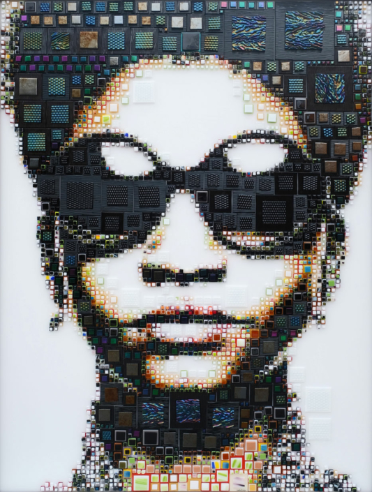 Tuff | Glass Mosaic | 133x101cm | Isabelle Scheltjens
