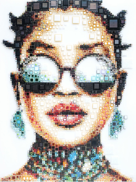 Woppi | Glass Mosaic | 140x105cm | Isabelle Scheltjens