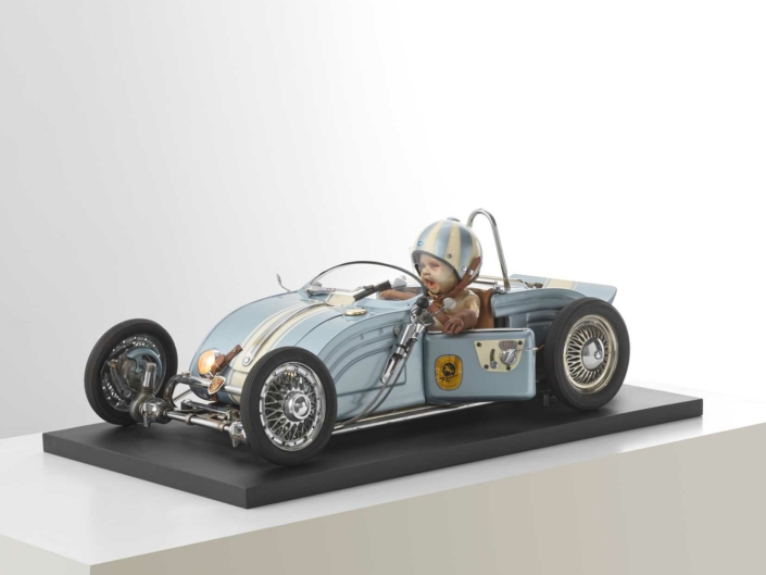 Porsche Felca GT | Mixed Media | 106x55x40cm | Original 1/1 | Olivier Pauwels | BOHI