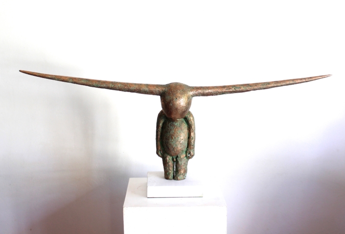 Side Horns | Bronze | 125cmx50x25cm | Edition of 10 | Samuel Allerton